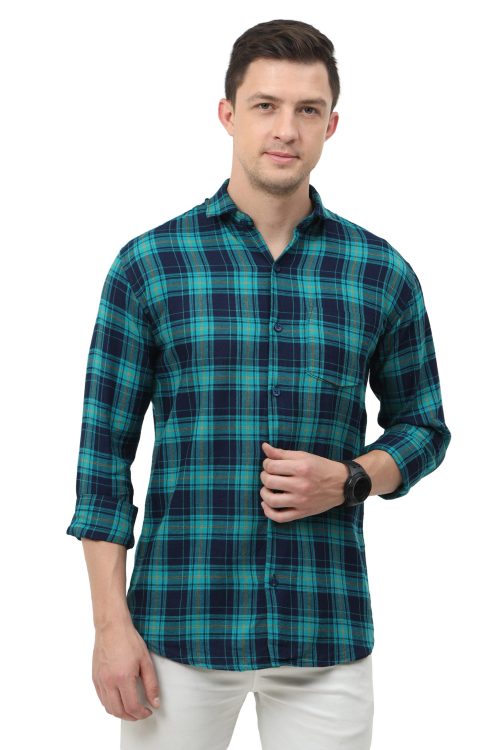 MILD STROM MEN’S CHECKS SHIRT