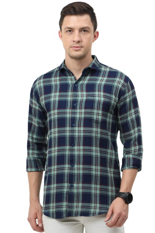 MILD STROM MEN’S CHECKS SHIRT