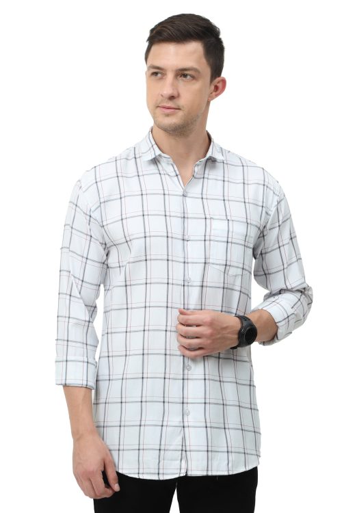 MILD STROM MEN’S CHECKS SHIRT