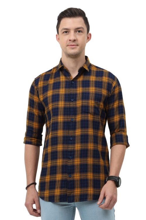 MILD STROM MEN’S CHECKS SHIRT