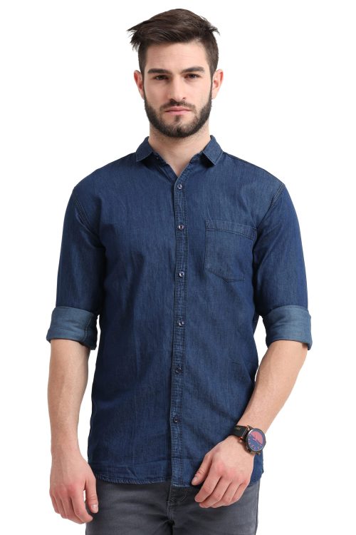 MILD STROM MEN’S DENIM SHIRT