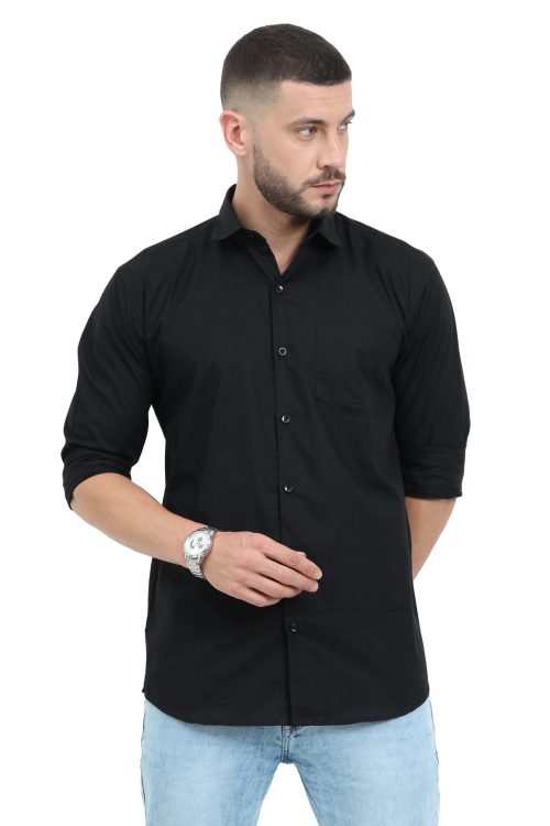 MILD STROM MEN’S PLAIN SHIRT