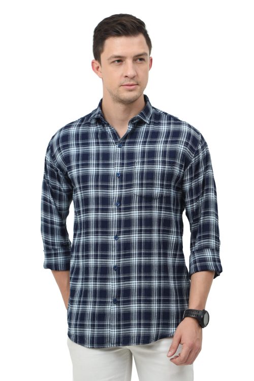 MILD STROM MEN’S CHECKS SHIRT