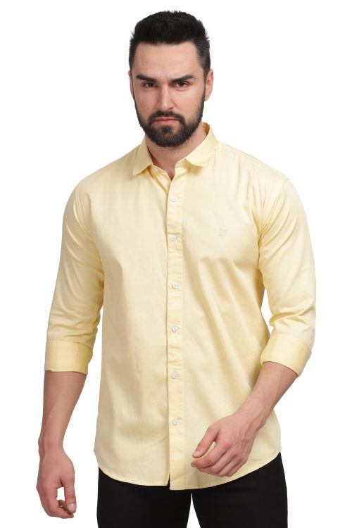 MILD STROM MEN’S SATIN PLAIN SHIRTS